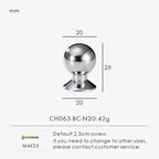 Brass Chrome Gold Handle – French Luxury Cabinet & Door Pull