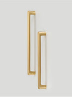 Solid Brass Handle – Simple Gold Cabinet & Drawer Pull