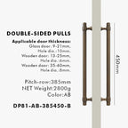 Solid Brass Door Pull Handle – Classical Style for Cabinets & Doors