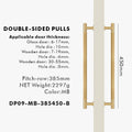 Brass Linear Door Pull Bar – Double or Single-Sided Handle