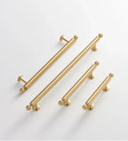 French Luxury Brass Handle – Gold Cabinet & Wardrobe Pull Knob Set