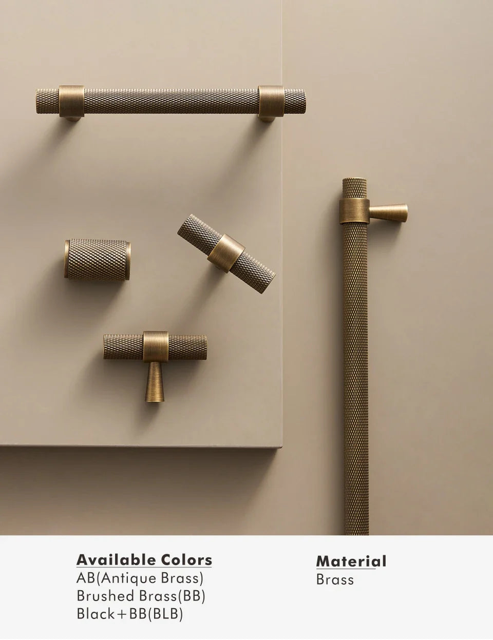 Antique Brass Cabinet Knobs and Door Pulls | Furniture Drawer Handles and T-Bars