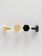 Flower Cabinet Knob – Elegant Hexapetal Design