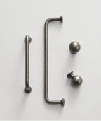 Antique Silver Brass Handle – Retro Round Arched Cabinet Pull