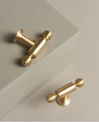 French Luxury Brass Handle – Gold Cabinet & Wardrobe Pull Knob Set