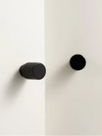 Solid Brass Knurled Cabinet Knob – Brushed Cross Design