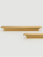 Brass Circular-End Handle – Cabinet & Drawer Pulls