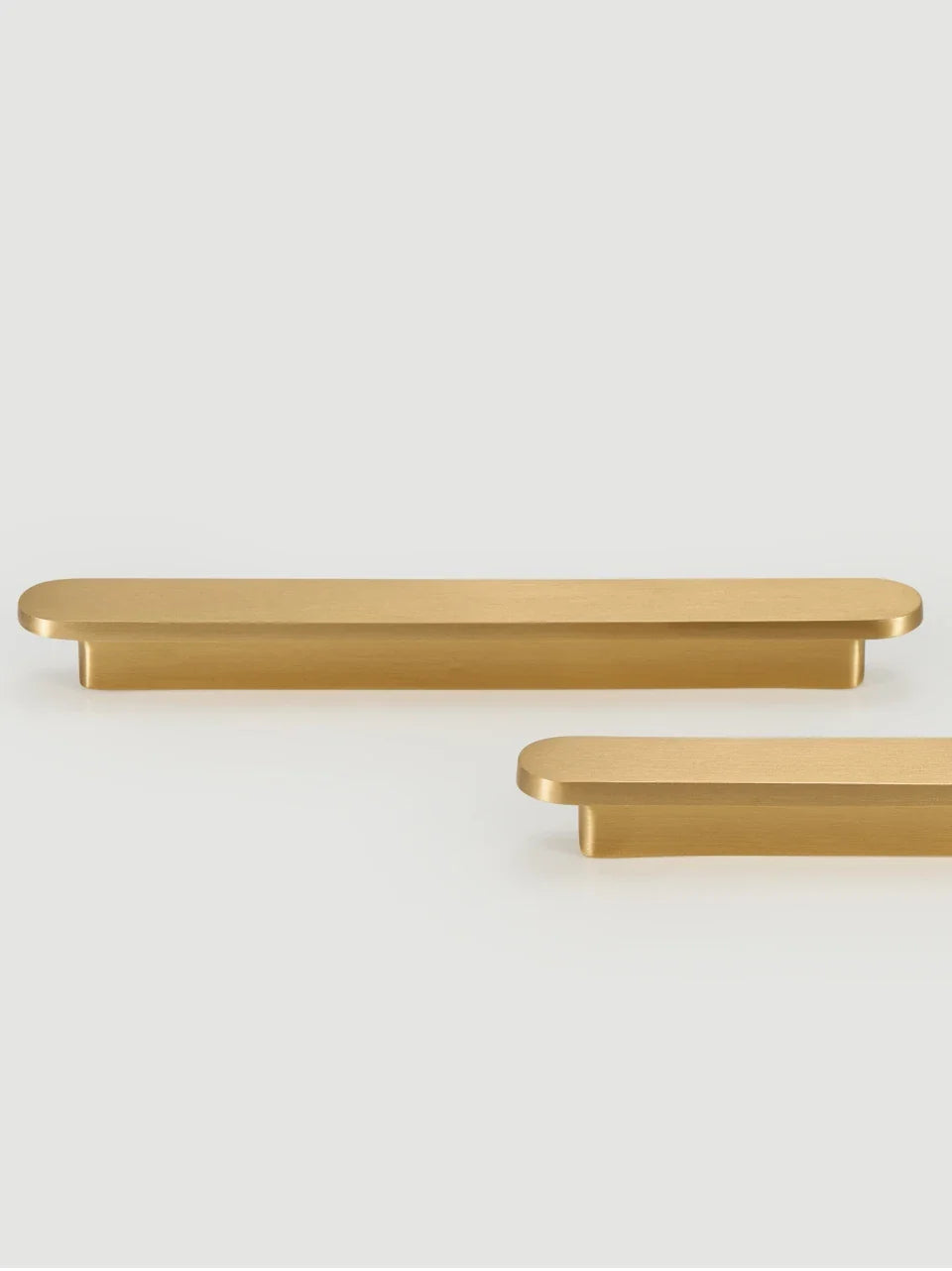 Brass Circular-End Handle – Cabinet & Drawer Pulls