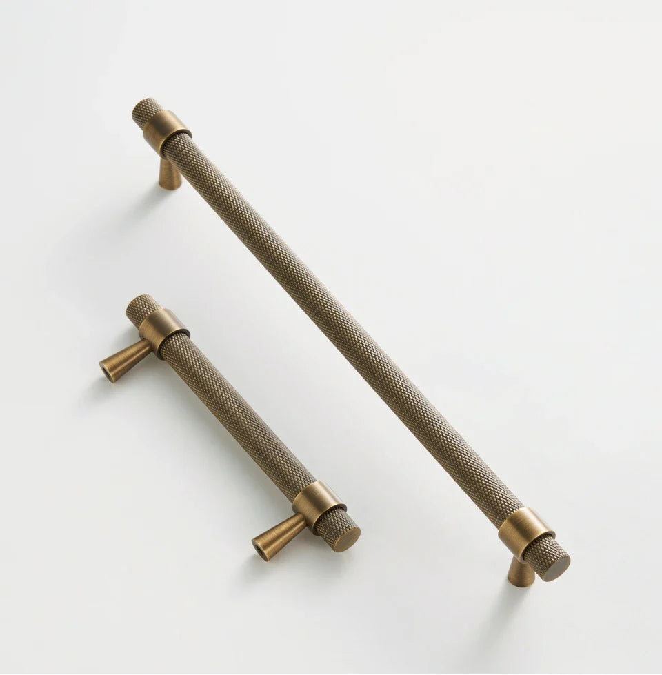Antique Brass Cabinet Knobs and Door Pulls | Furniture Drawer Handles and T-Bars