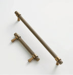 Antique Brass Cabinet Knobs and Door Pulls | Furniture Drawer Handles and T-Bars
