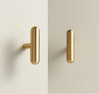 Solid Brass Smooth Round Knob – Elegant Cabinet & Drawer T-Bar Handle