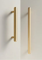 Solid Brass Smooth Round Knob – Elegant Cabinet & Drawer T-Bar Handle