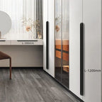 Invisible Aluminum Edge Pull Handle – Modern Curved Cabinet & Drawer Pull