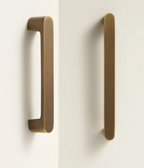 Solid Brass Handle – Simple Antique Brass Cabinet & Drawer Pull