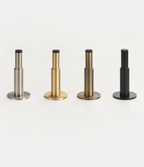 Brass Door Stopper – Floor & Wall Mount Holder in Antique or Matte Black Finish