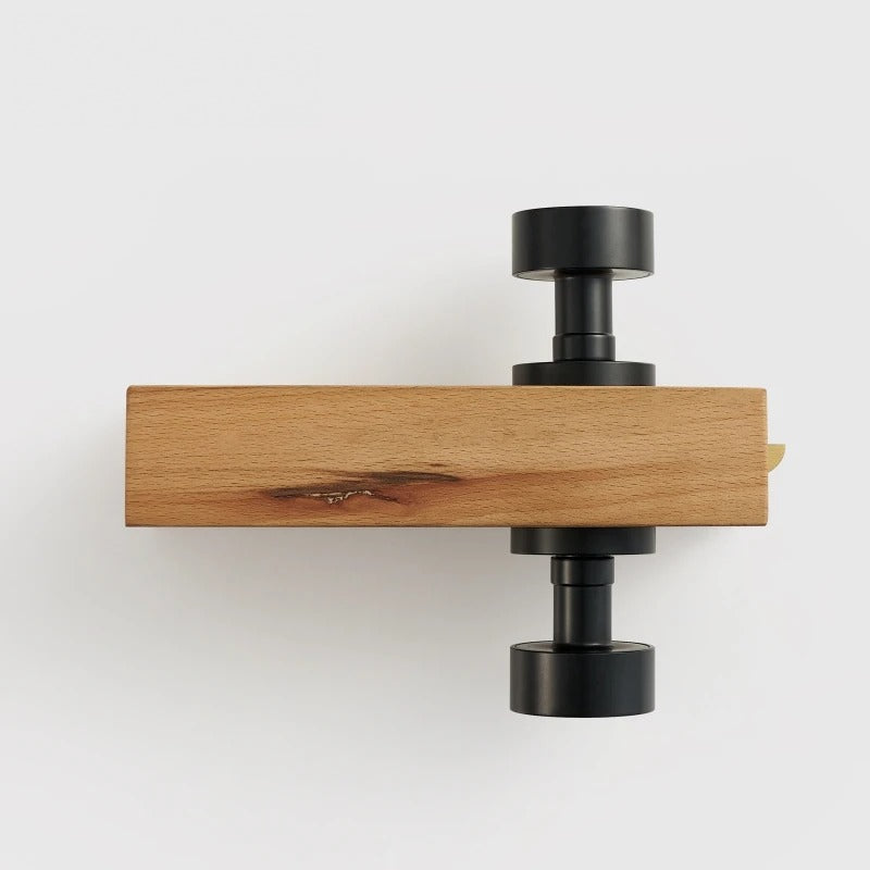 Round Solid Brass Door Knob Set, European Mortise