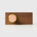Round Solid Brass Door Knob Set, US Standard