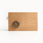Antique Brass finish, Solid Brass Sliding Door Privacy Lock