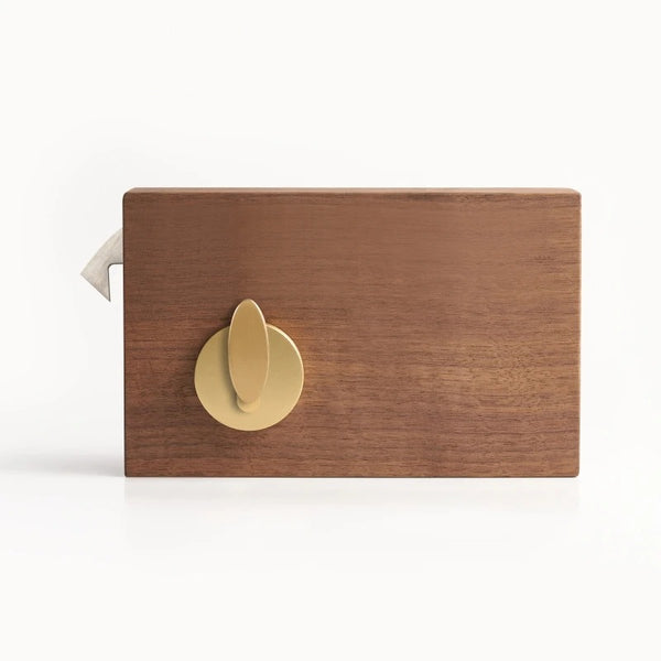 Matte Brass finish, Solid Brass Sliding Door Privacy Lock