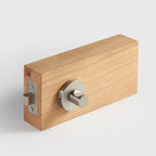 Plain Solid Brass Privacy Thumb Turn, European Mortise
