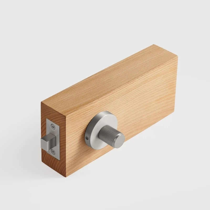 Diamond Knurled Solid Brass Privacy Thumb Turn, US Standard