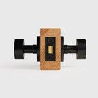 Round Solid Brass Door Knob Set, US Standard