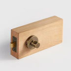 Plain Solid Brass Privacy Thumb Turn, US Standard