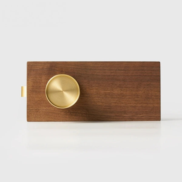 Matte Brass finish, Round Solid Brass Door Knob Set, European Mortise