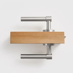 Plain Minimalist Solid Brass Door Lever Set, European Mortise