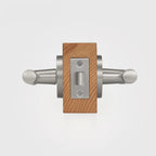 Diamond Knurled Solid Brass Door Lever Set, US Standard