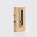 Solid Brass Flush Sliding Door Pull Set