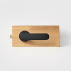 Matte Black finish, Flat Solid Brass Door Lever Set, European Mortise