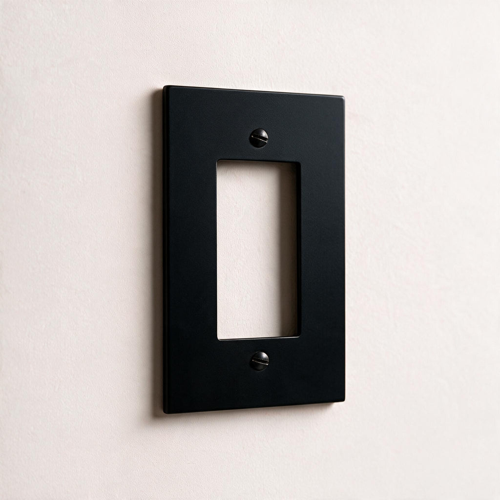 1-Gang Brass Decorator Wall Plate