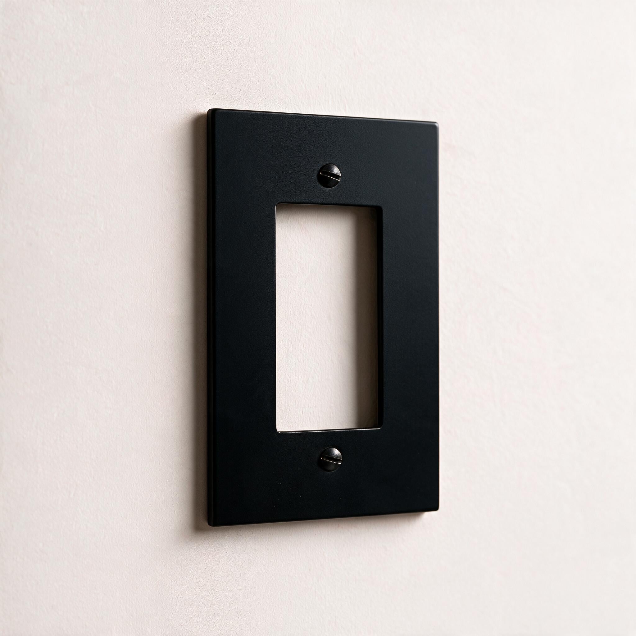1-Gang Brass Decorator Wall Plate