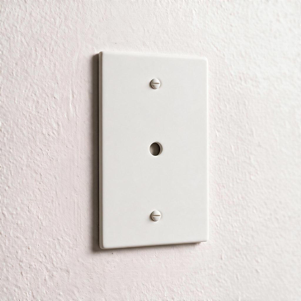 1-Gang Brass Dimmer Wall Plate (Rotary Opening)