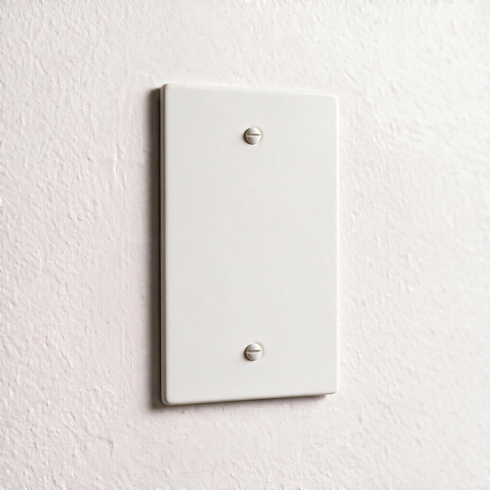 1-Gang Brass Blank Wall Plate