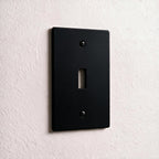 1-Gang Solid Brass Toggle Wall Plate