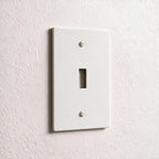 1-Gang Solid Brass Toggle Wall Plate