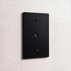 1-Gang Brass Dimmer Wall Plate (Rotary Opening)