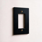 1-Gang Brass Decorator Wall Plate