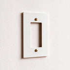 1-Gang Brass Decorator Wall Plate