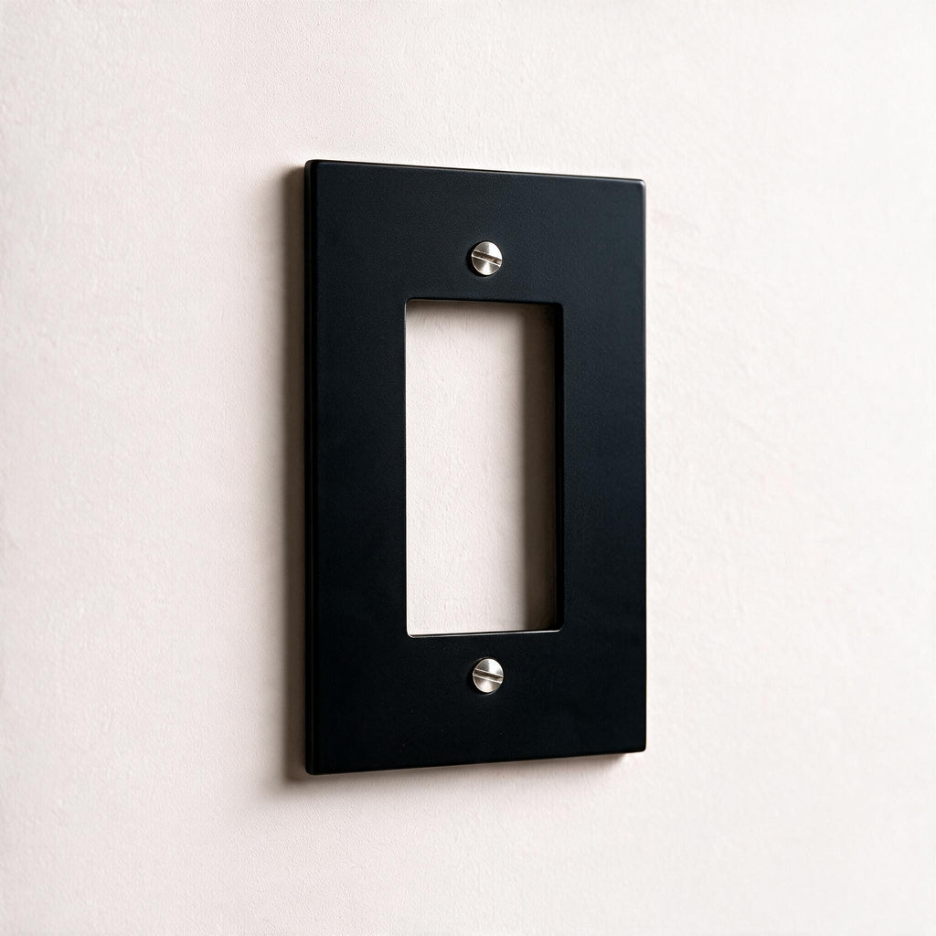 1-Gang Brass Decorator Wall Plate