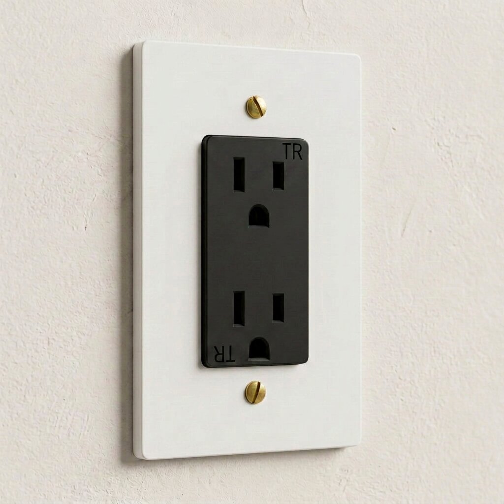 Solid Brass Duplex Outlet