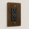 Solid Brass Duplex Outlet