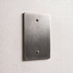 1-Gang Brass Blank Wall Plate